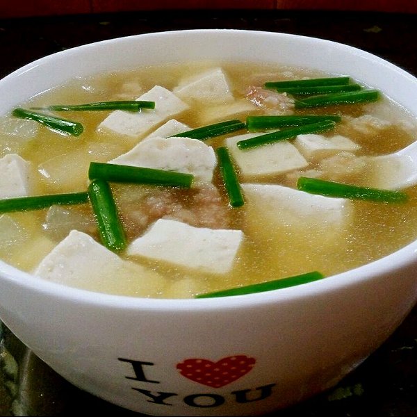 豆腐冬瓜汤