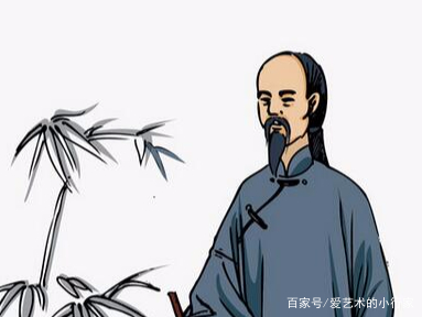 真作】□鄭板橋□墨竹図□中国近代画壇に最も影響を