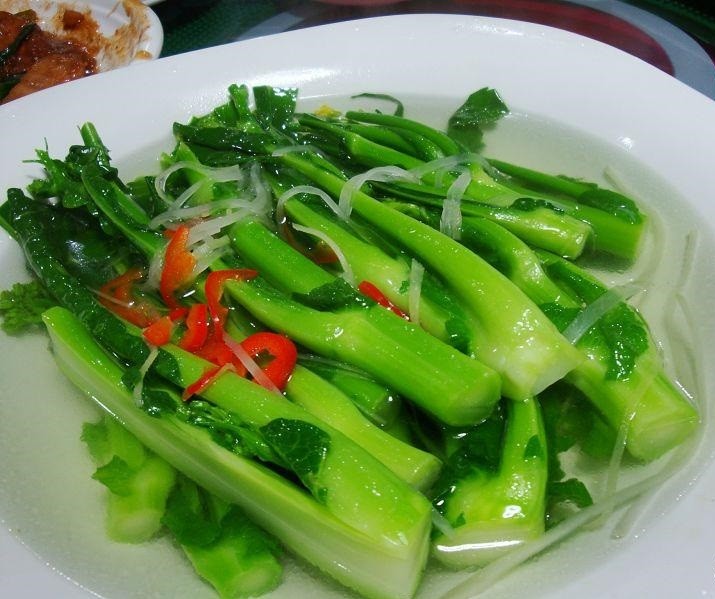 盐水菜心