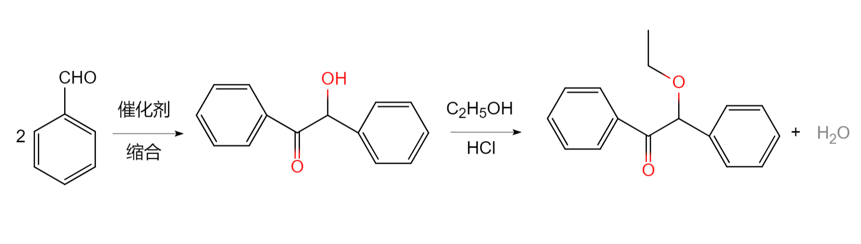  p>安息香乙醚是一种有机化合物,结构简式为 span class="ref" data