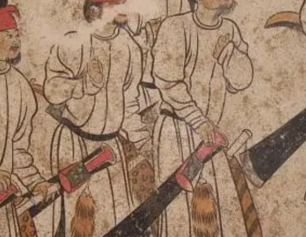 “天字十七号宝腾腰刀”为乾隆皇帝所铸，刀鞘外蒙金桃皮_百科TA说