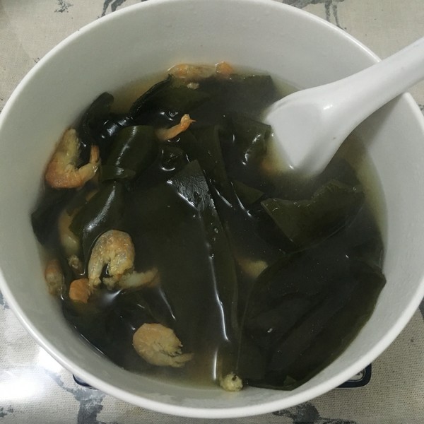 海带虾皮汤