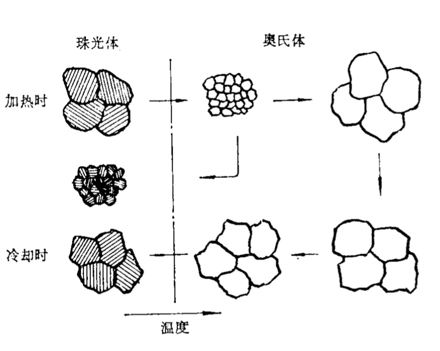 保温后随炉缓慢冷却,以期得到接近于平衡组织(珠光体型组织)的热处理