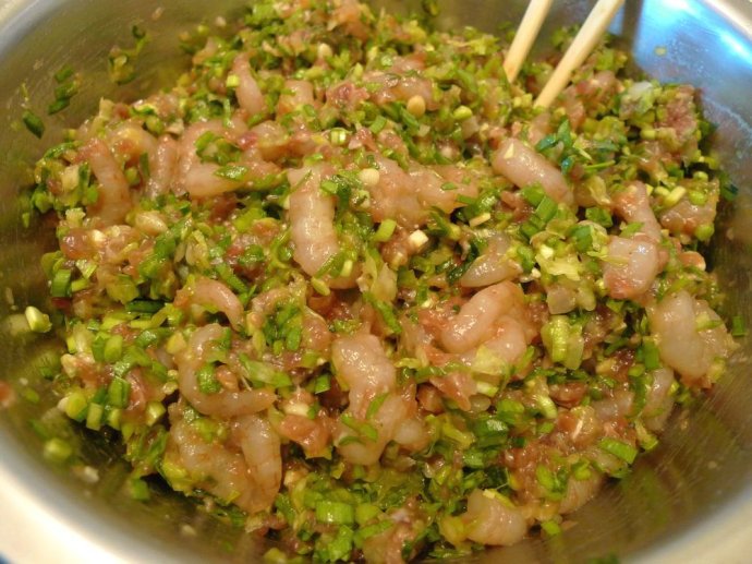 虾仁鸡蛋饺子馅
