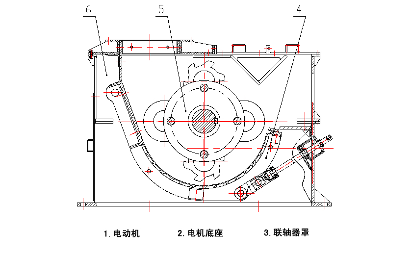  p>环锤式破碎机经高速转动的锤体与物料碰撞破碎物料,它具有结构简单