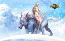 希莉娅飘逸的长发