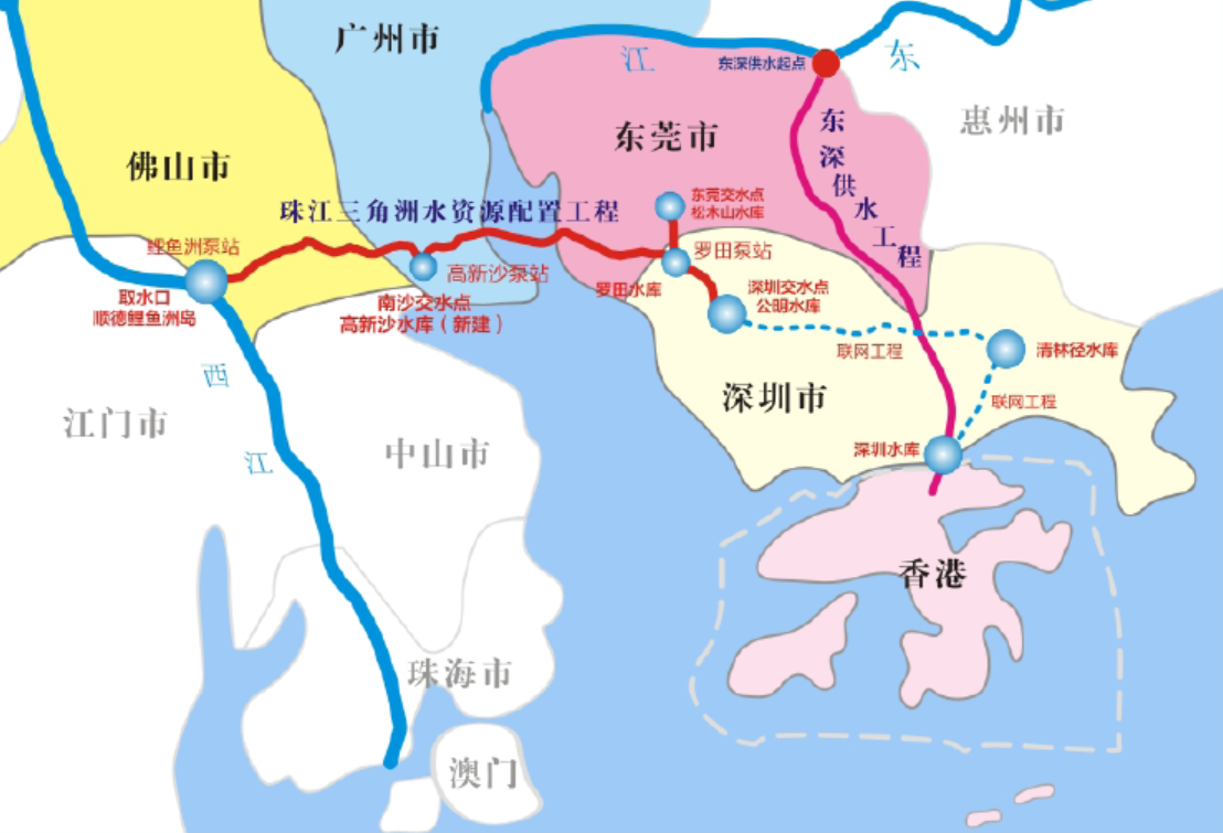  p> b>珠江三角洲水资源配置工程 /b>是国务院部署的172项节水供水