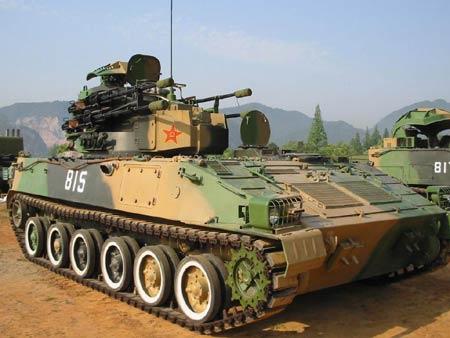 中国95式新型自行防空系统