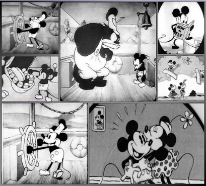  p>《威利号汽船》是全世界第一部有声动画片,此片的问世标志着 a