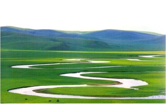  p>牛轭湖,在平原地区 a href="#" data-lemmaid="891329">流淌 /a>的