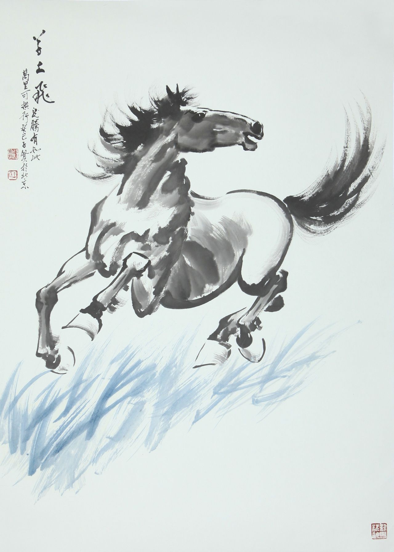  p>王子贤,1947年生于重庆,自幼随名师孙鸿习画中西画艺皆佳.