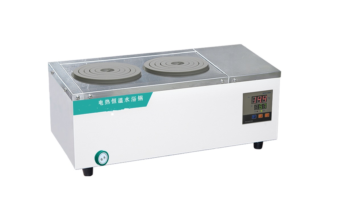  p>电热水浴锅,又称电热恒温水浴锅,广泛应用于干燥,浓缩,蒸馏,浸渍