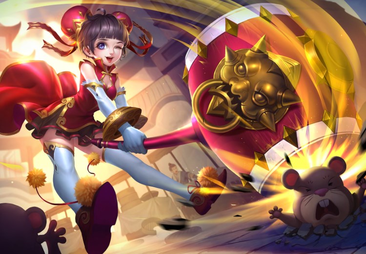  p>温蒂是moba手游《英魂之刃口袋版》里的一名战士类英雄角色.