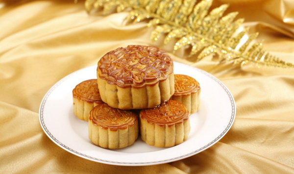 香油果馅月饼