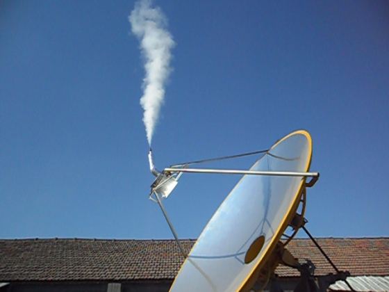  p>太阳能反射器即"反射聚光器"也叫"太阳能聚光器".