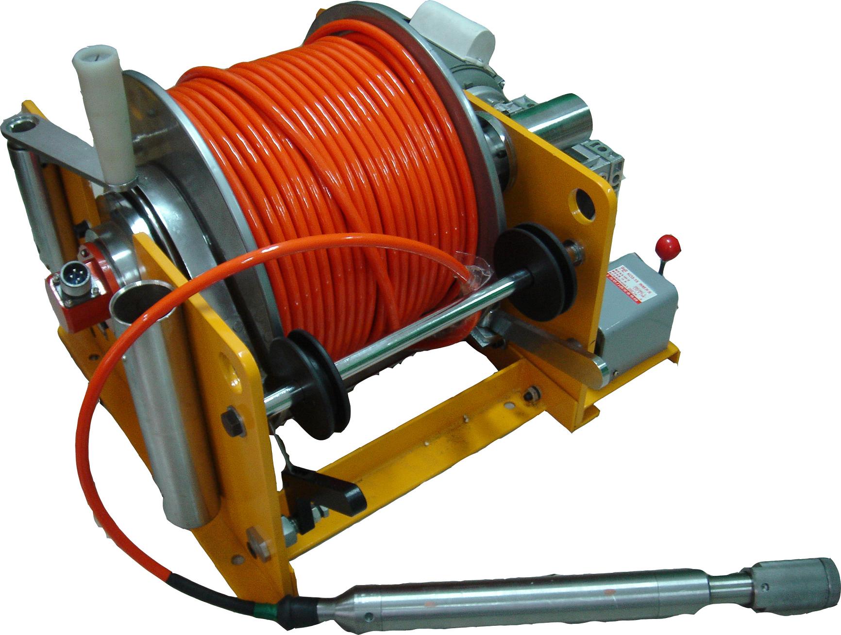  p>绞车,用卷筒缠绕钢丝绳或链条提升或牵引重物的轻小型起重设备,又