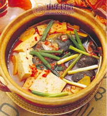 砂锅鱼头豆腐