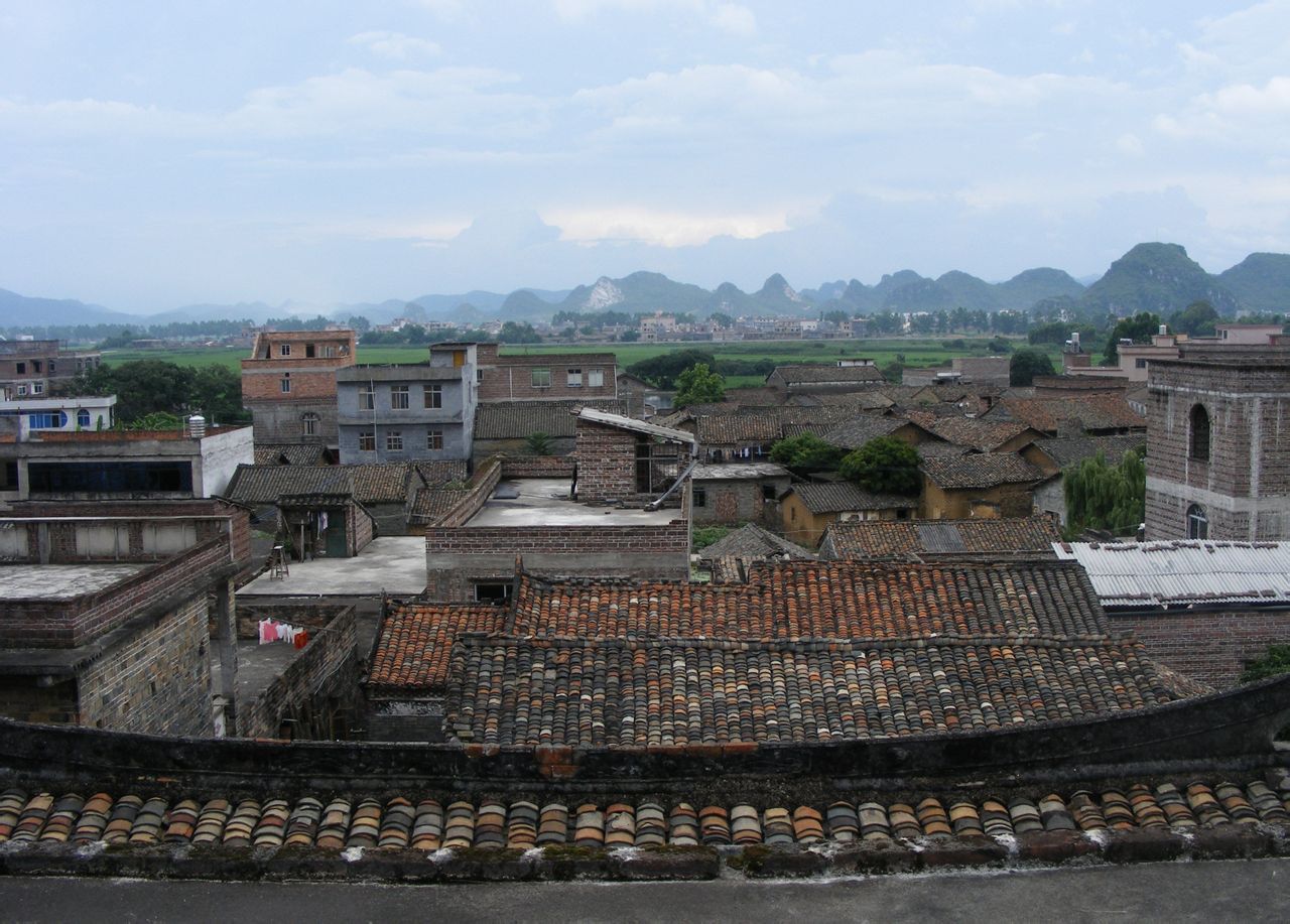 广西兴业县榜山村