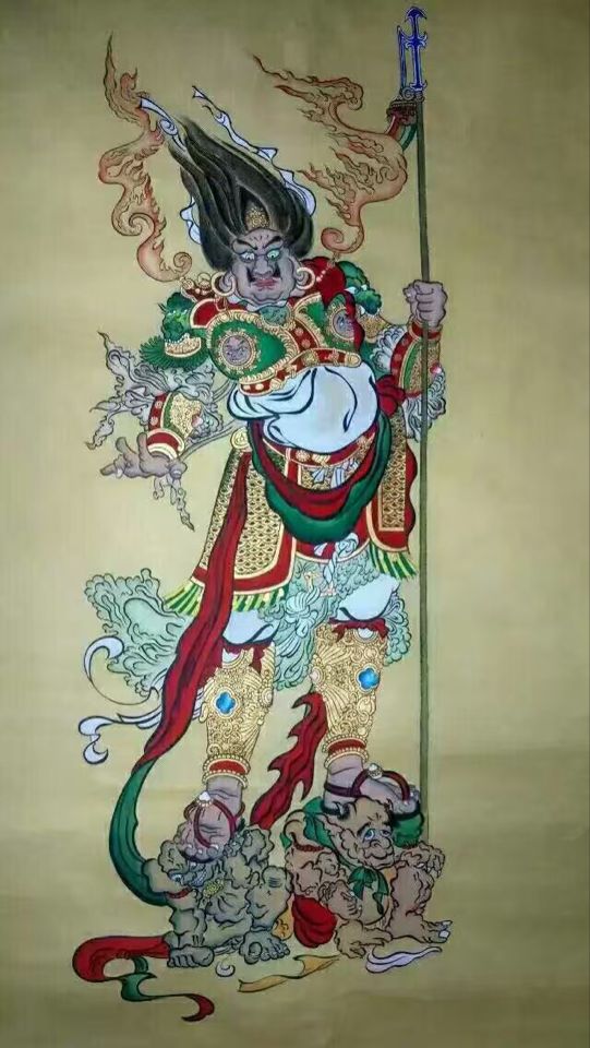 塑像彩绘