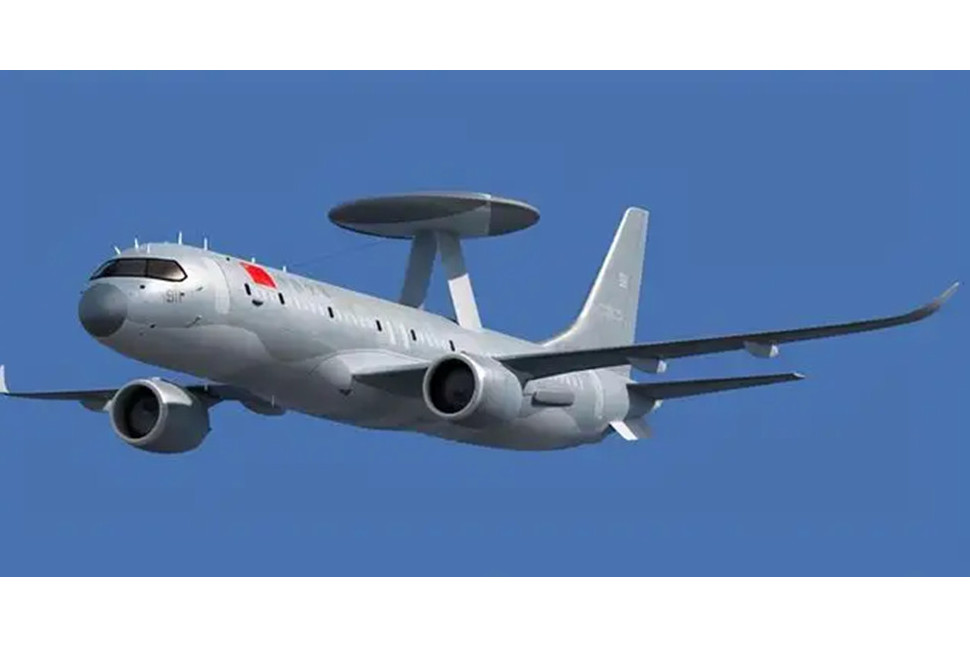 国产运七改型预警机