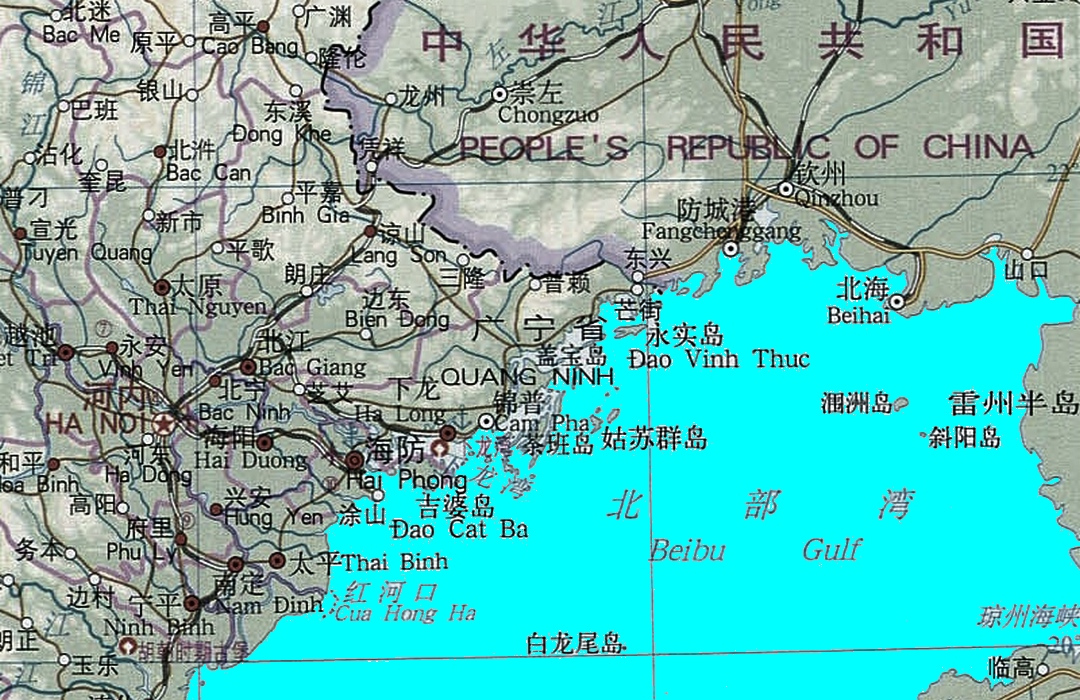 北部湾（南海西北部的海湾）_百度百科