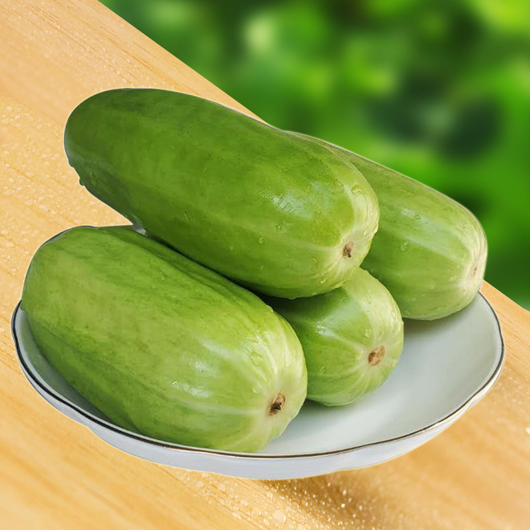 脆瓜的瓜皮极薄,果实脆嫩,具有良好的口感和丰富的