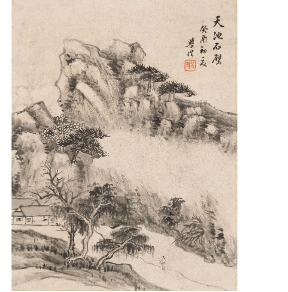 天池石壁