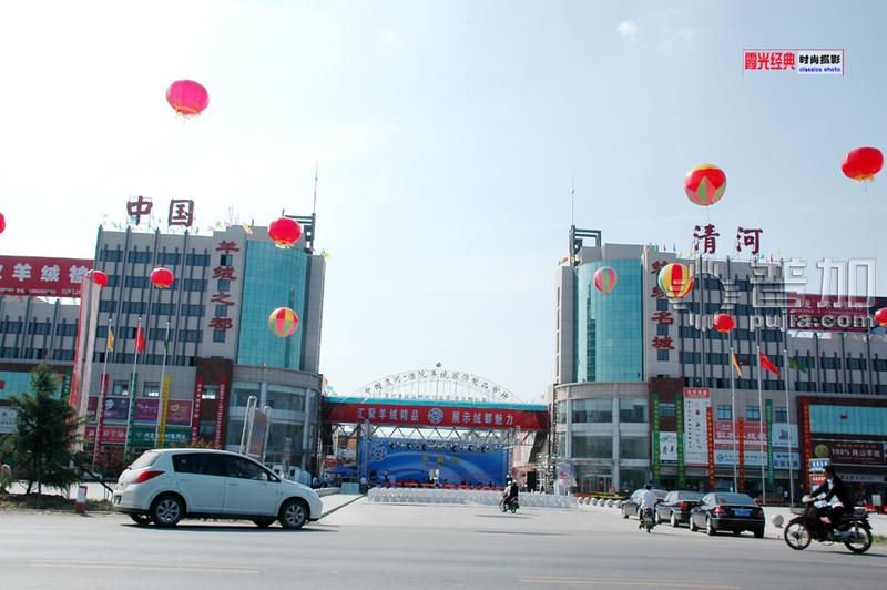  p>位于河北省清河县有一个羊绒制品市场,那里生产的羊绒制品,不仅