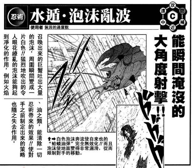 水遁·泡沫乱波