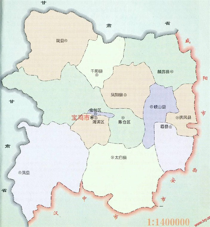 关中方言 /a>,范围包括 a target="_blank" href="/item/宝鸡">宝鸡 