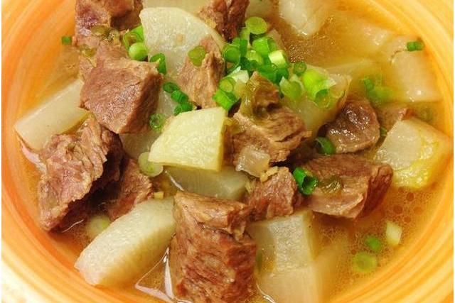 牛肉白萝卜
