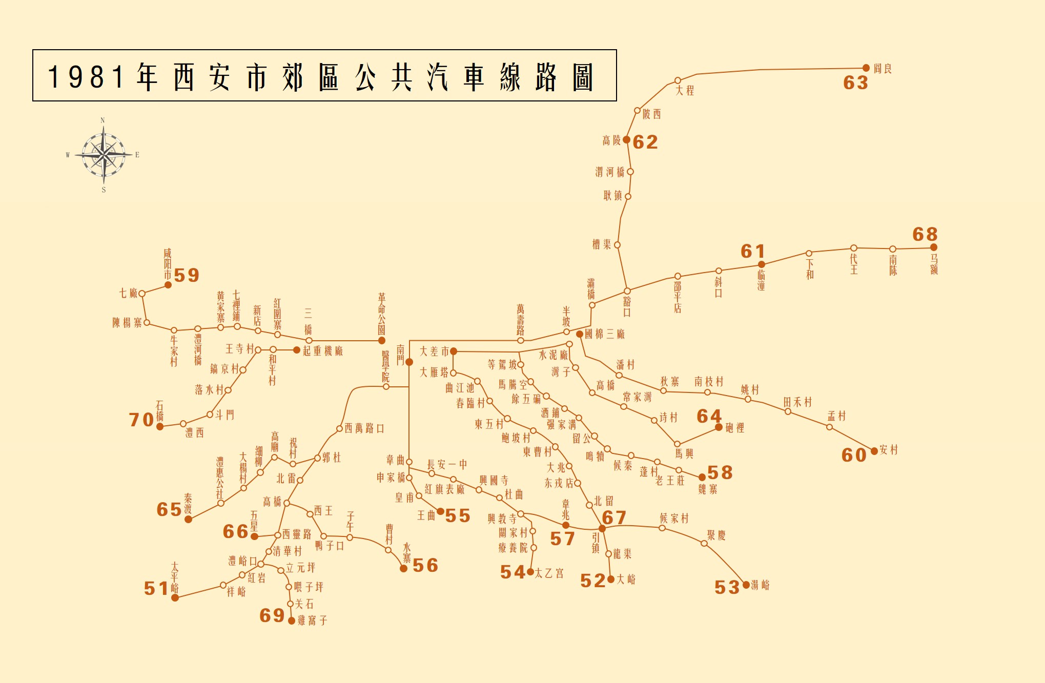 public transport),是指服务于中国西安市的城市道路公共交通