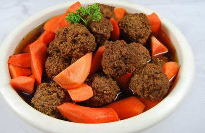 胡萝卜鸡肉丸子