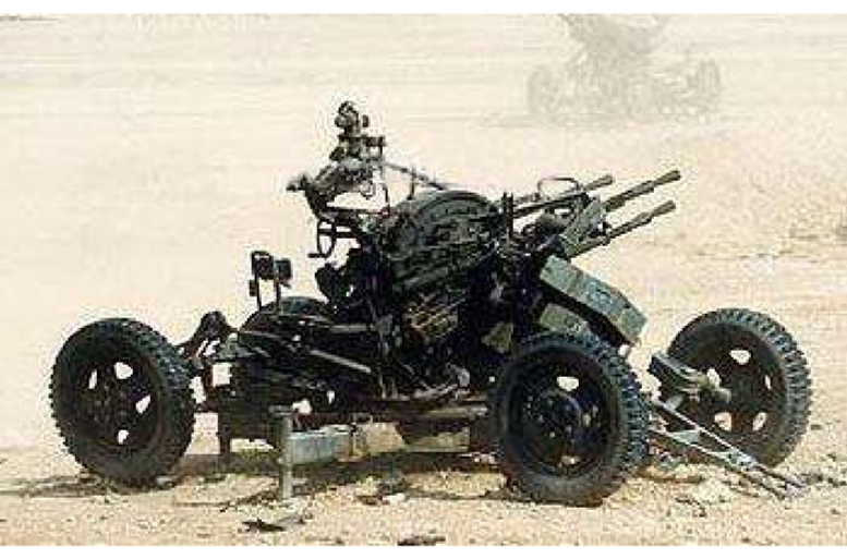 5毫米四联高射机枪是仿制前 a data-lemmaid="199168">苏联 /a> a