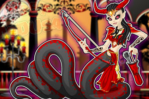 美女因此成了妖怪.更可怕的是,她的两眼闪着骇人的光,任何人哪怕只