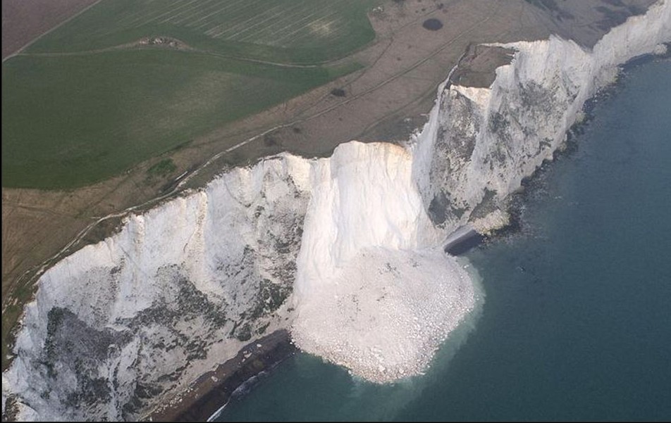 white cliffs of dover