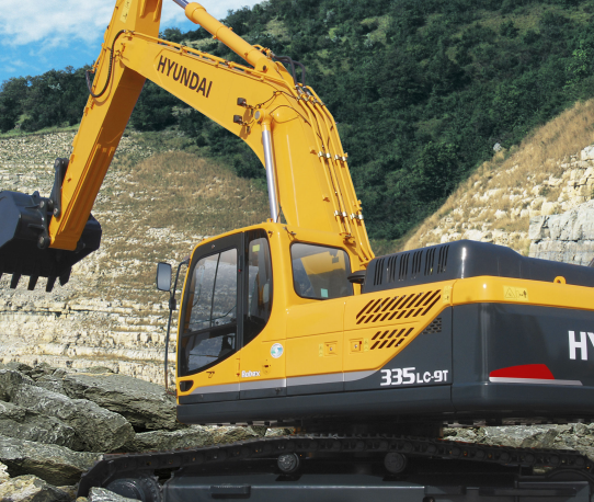 现代r335lc-9t挖掘机