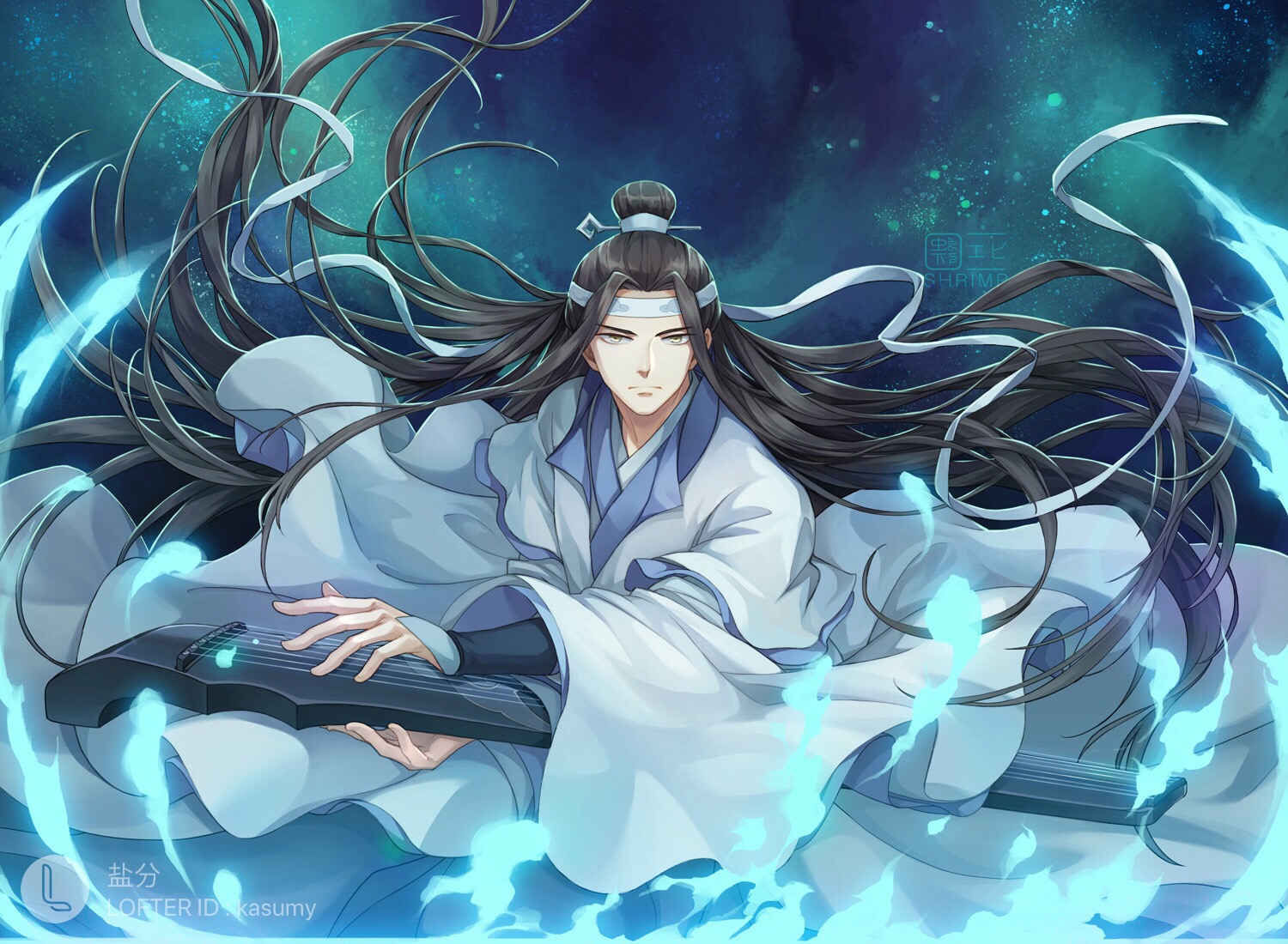  p>蓝湛,字忘机,国产小说《 a target="_blank" href="/item/魔道祖师