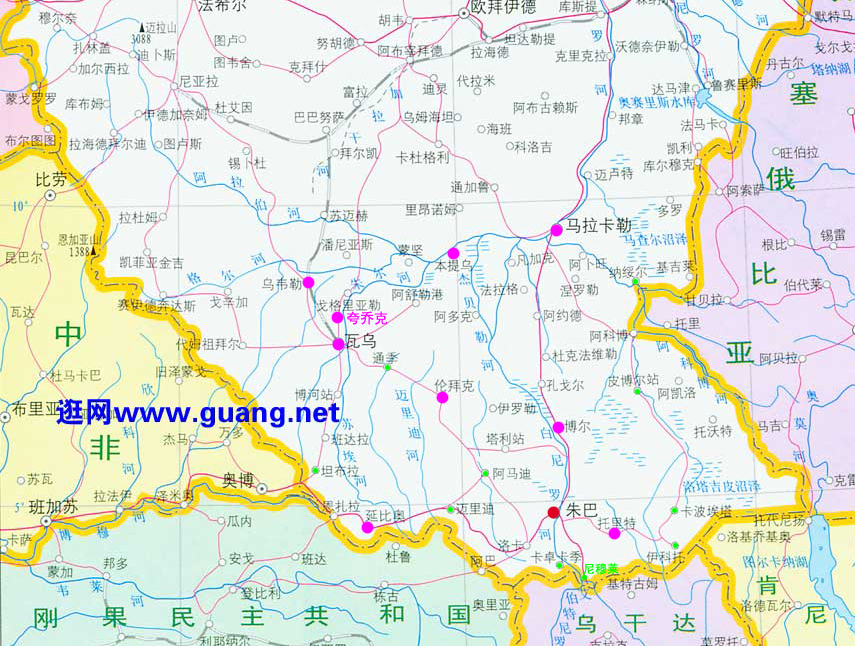  p>卡卓卡季英文名kajo keji,属于南苏丹中赤道州管辖,在白尼罗河边的