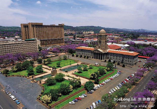  p>比勒陀利亚(pretoria),又名茨瓦内,茨瓦尼或茨瓦纳,是位于南非豪登