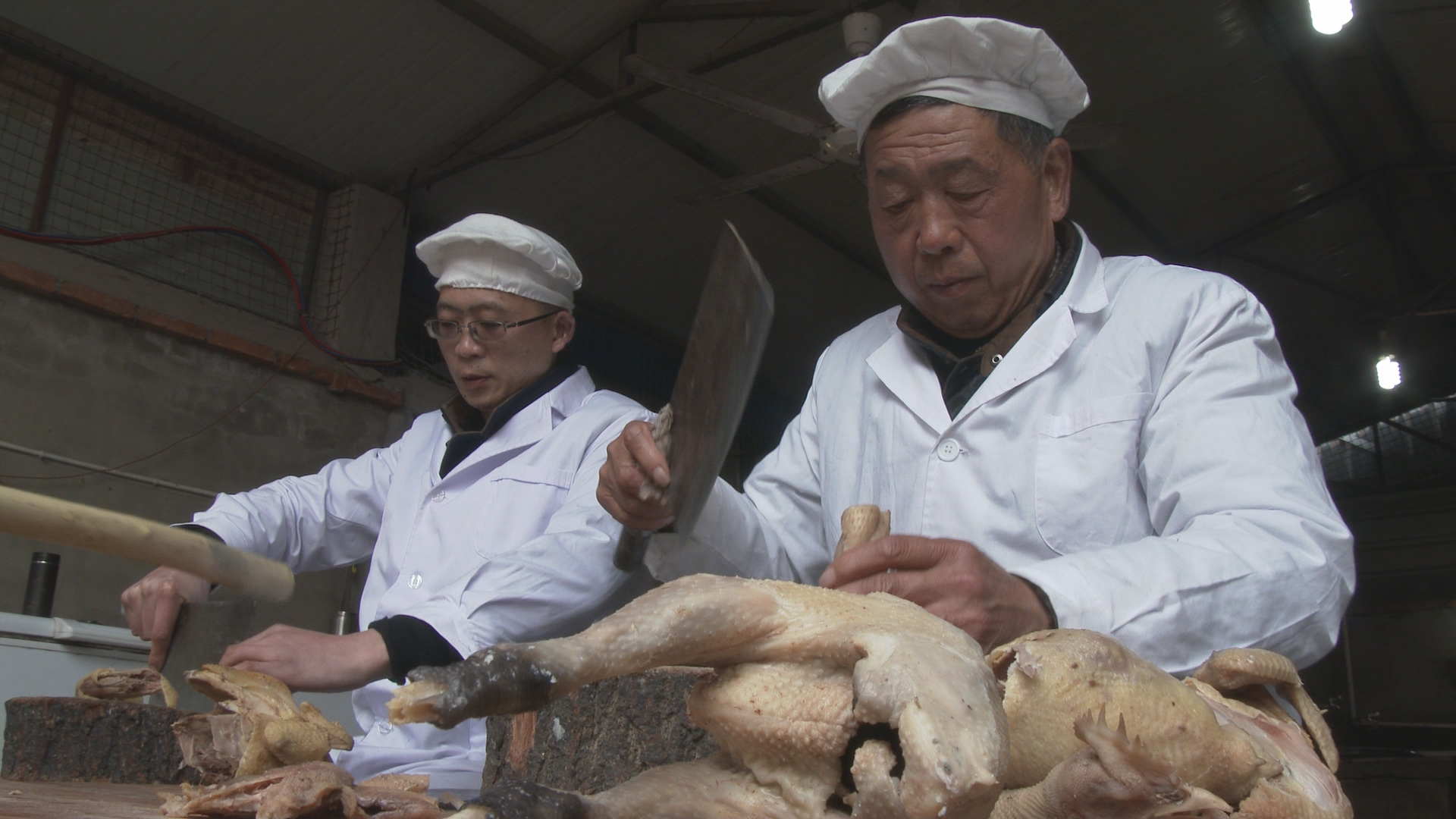 阚疃大块板鸡制作技艺
