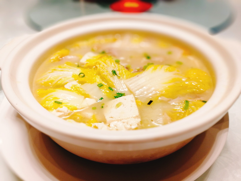 砂锅白菜炖豆腐