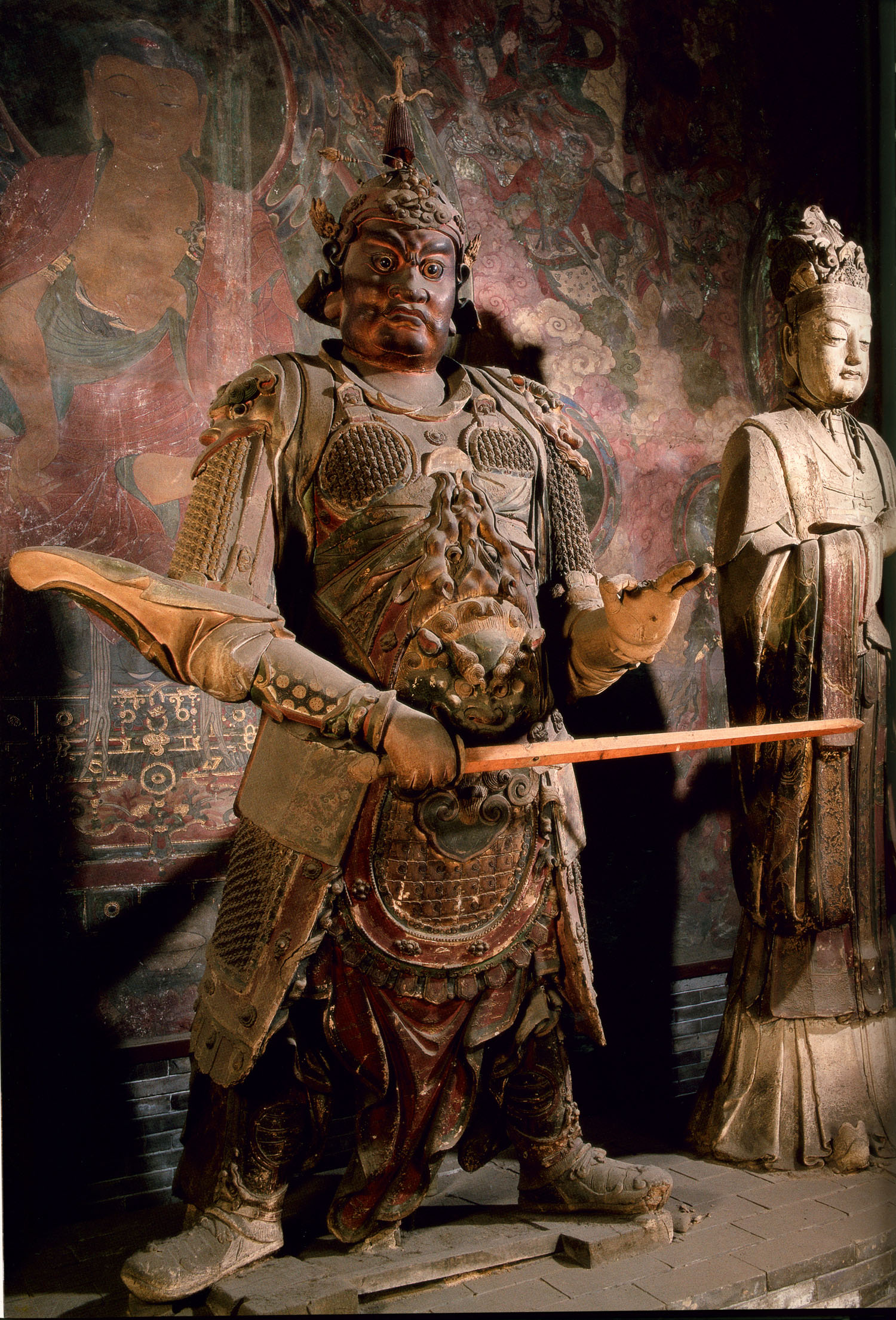 密教十二天之一,护世八方天之一,诸罗刹之王也