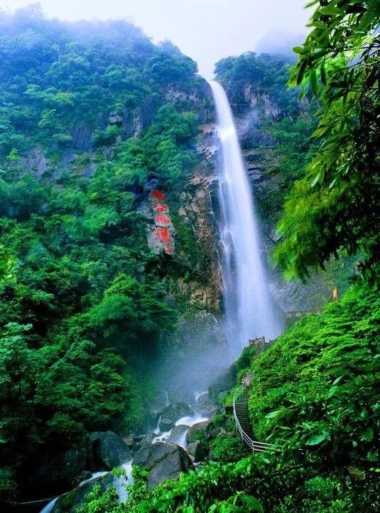 宜春八景之云谷飞瀑