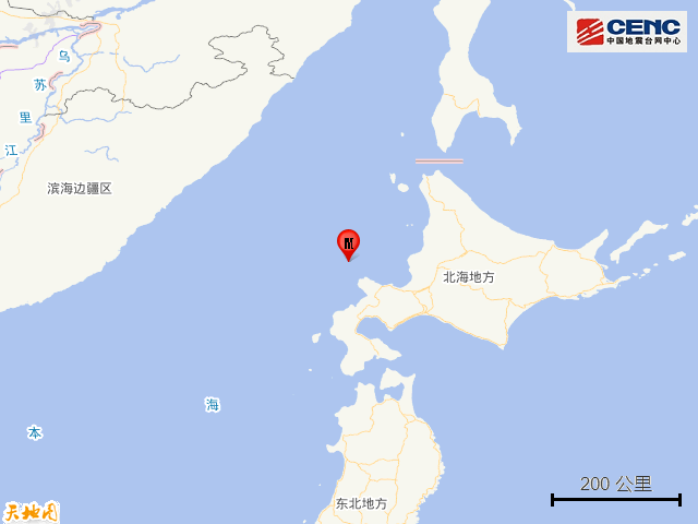 2021年1月12日日本北海道地区5.6级地震