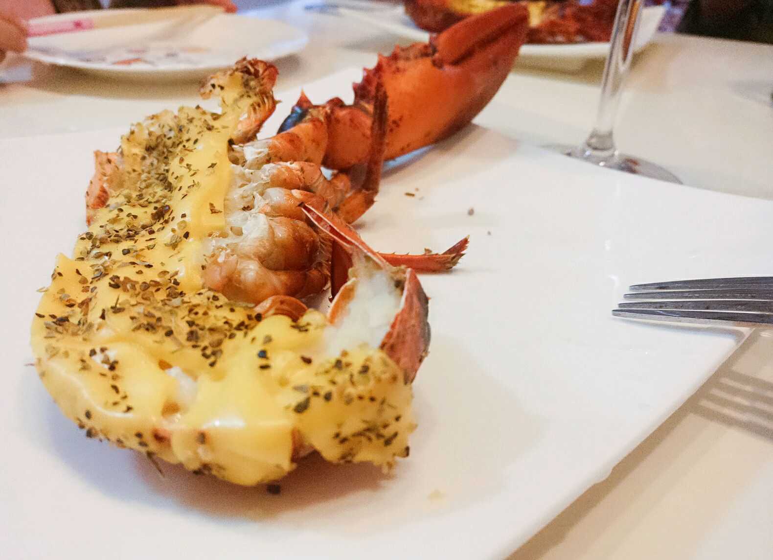 奶油芝士焗龙虾