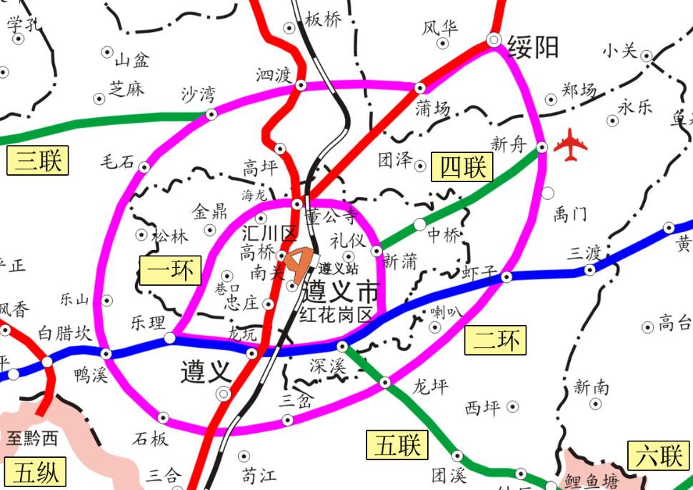 遵义市高速公路规划
