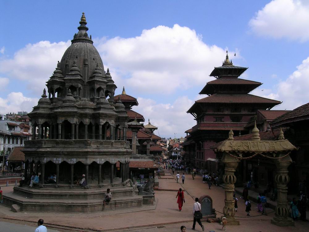  p data-id="gn2kzpvusy">位于古城帕坦市内的尼泊尔著名古代宫殿.