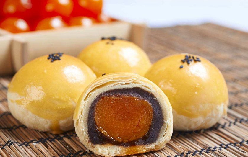 蛋黄豆沙酥