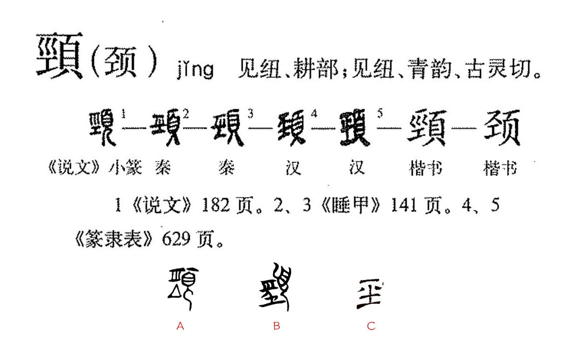  p>颈(拼音:jǐng,gěng)为汉语一级通用规范汉字(常用字).